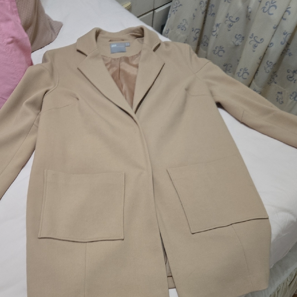 ASOS Women's Beige Blazer Coat